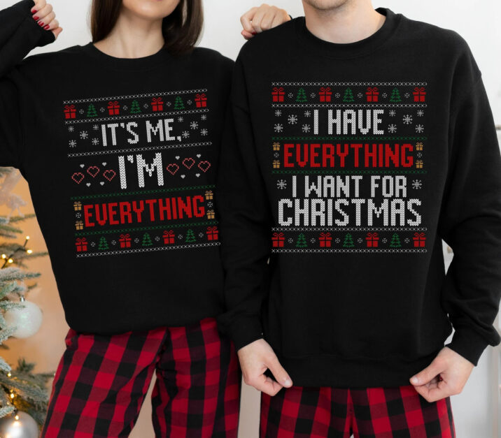 Everything I want for Christmas sweaters