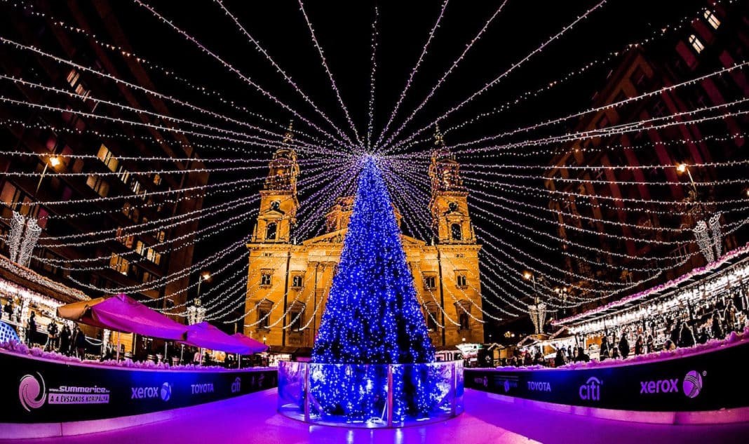 Budapest Christmas tree