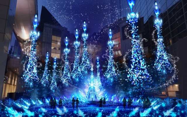 Tokyo Christmas lights