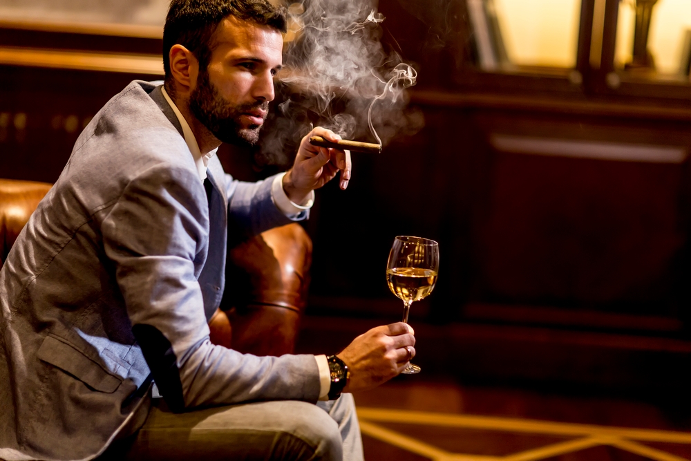 stylish wine tasting attire male