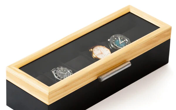 minimalist modern watch box for men